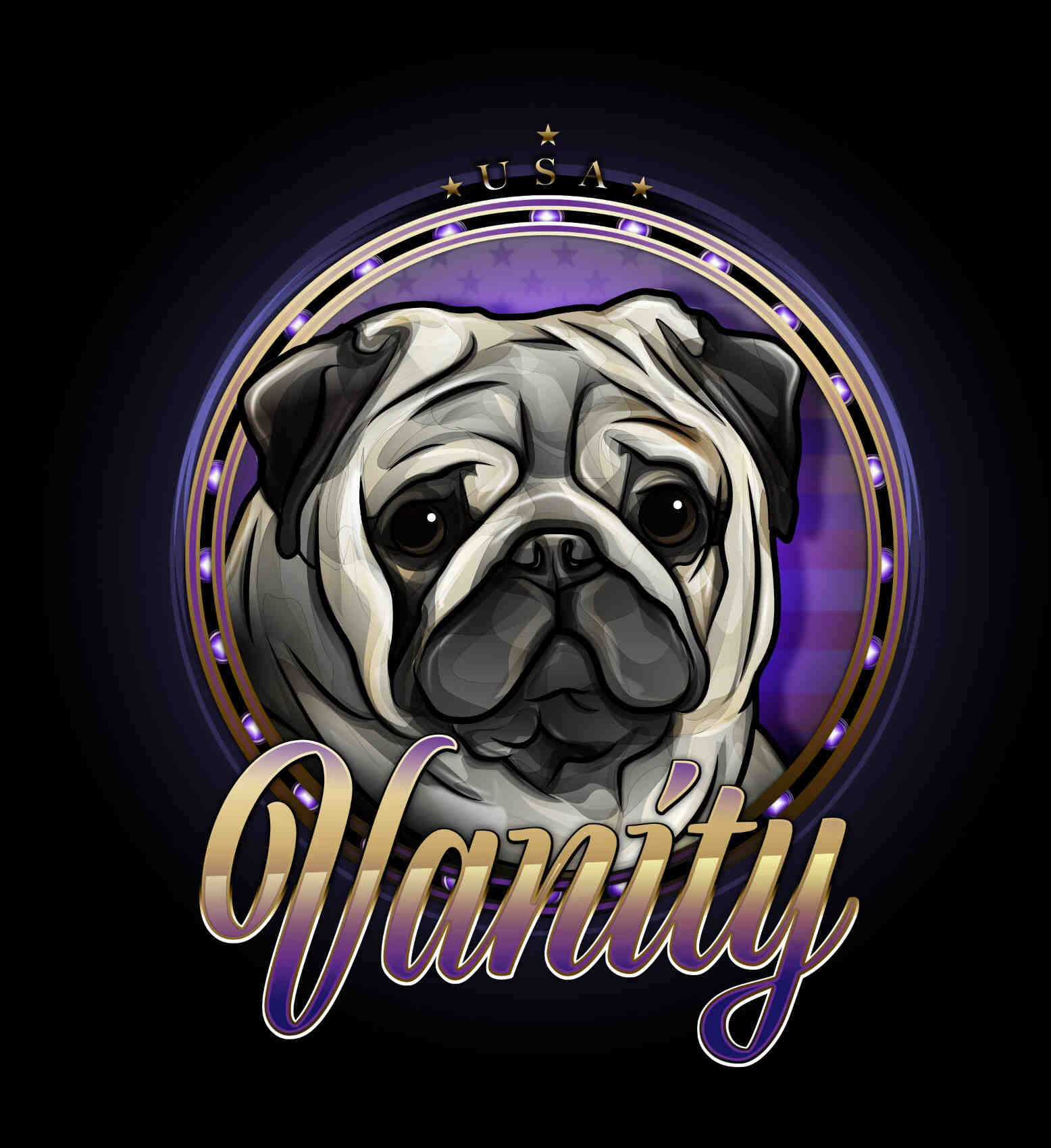 Vanity Pugs Logo